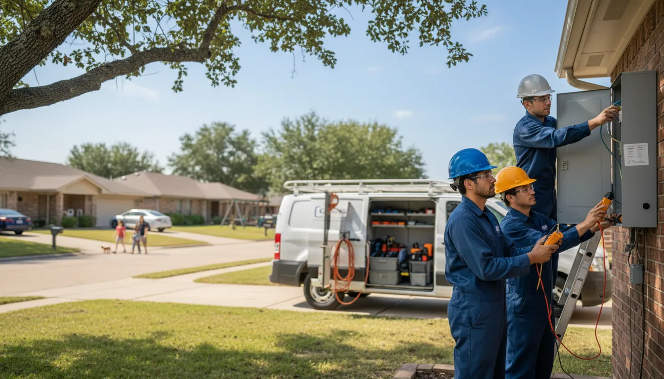 Certified electrician providing emergency electrical services in Baxter, KY